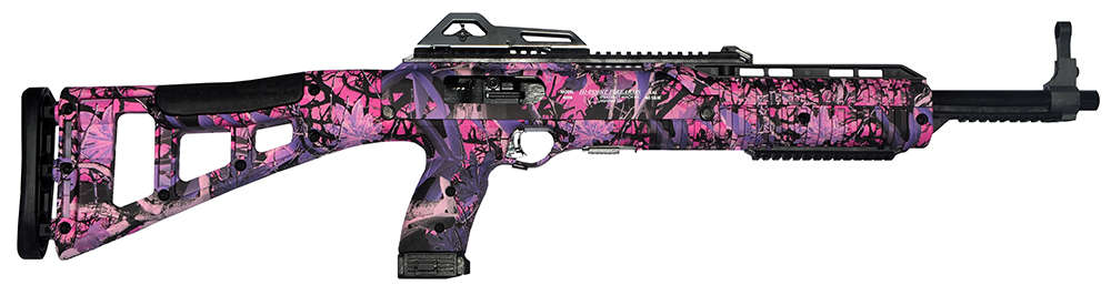 Rifles Long Guns Hi Point Firearms 9+1 45ACP HI-P 4595TSPI   4595 CARB 45 PINKCAMO    17.5 9R • Model: 9+1